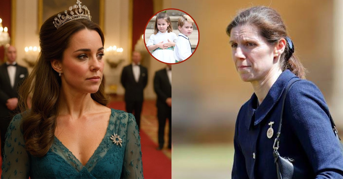 GREAT CARE! Nanny Maria's exemplary actions towards Princess Catherine ...