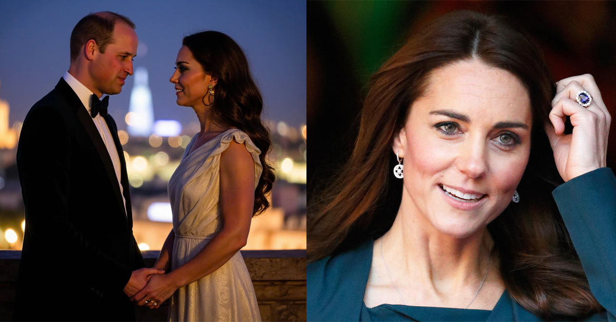 BIG SURPRISE! Princess Catherine's 'strange ring' is revealed to replace Prince William's engagement ring